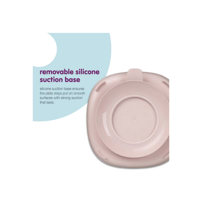 B.Box 2 in 1 Suction Plate Blush