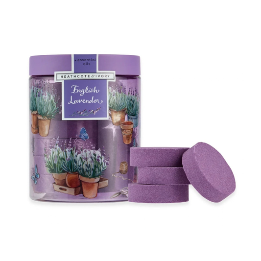 Heathcote & Ivory English Lavender Shower Steamers 10x25g