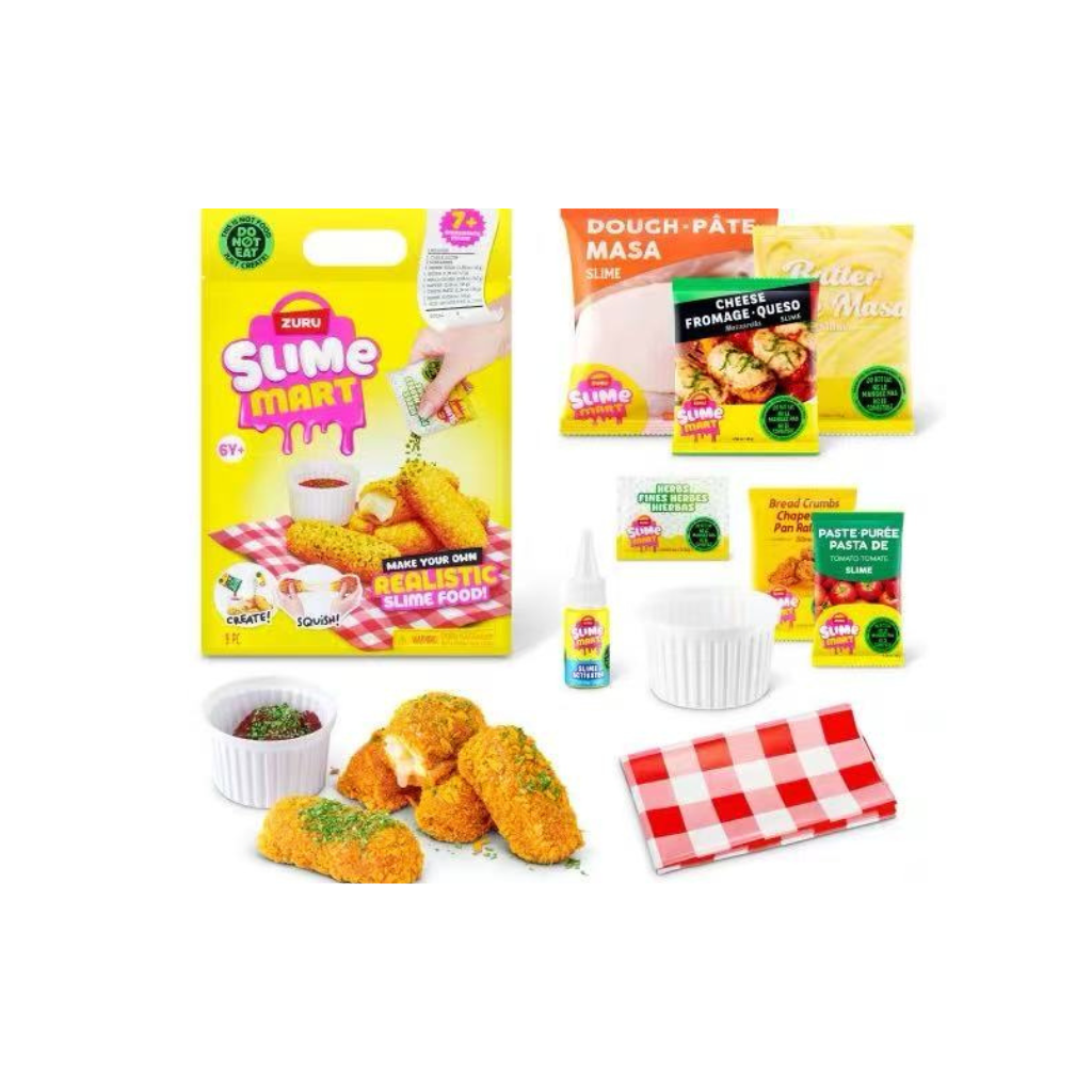 ZURU  Slime Mart Shopping Bag - Mozzarella Cheese