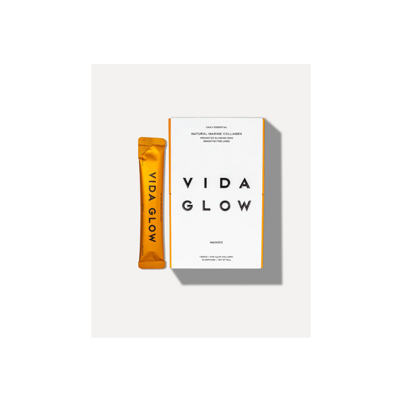 Vida Glow Natural Marine Collagen Sachets - Mango