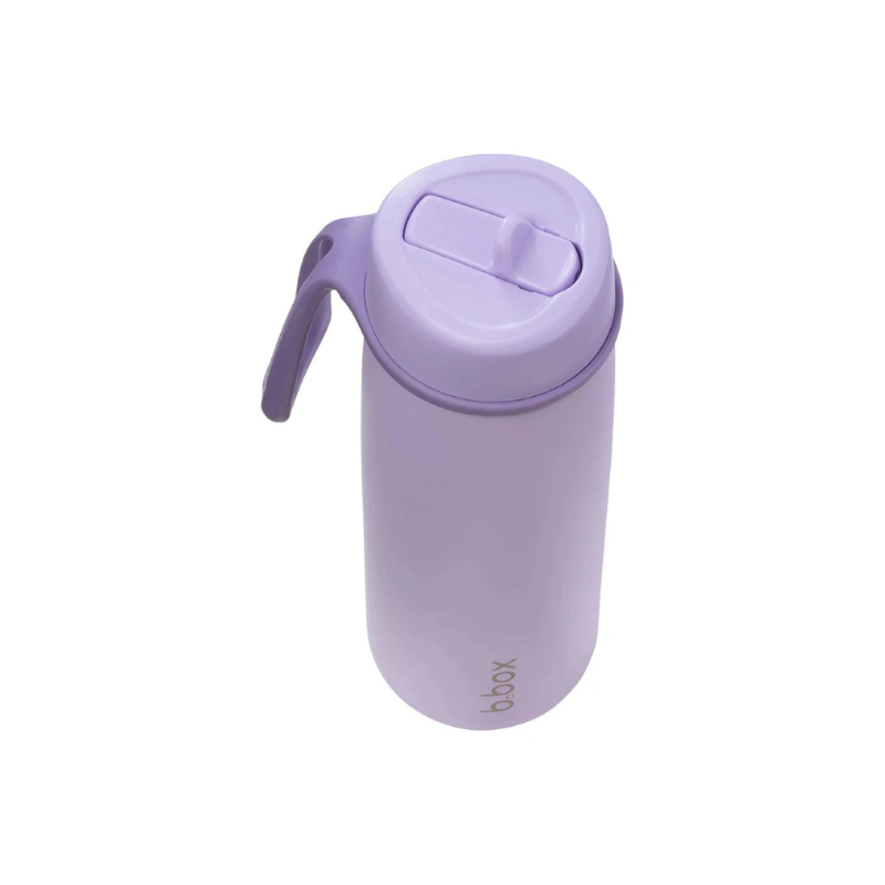 B.Box Insulated Flip Top Bottle Lilac Love 690ml