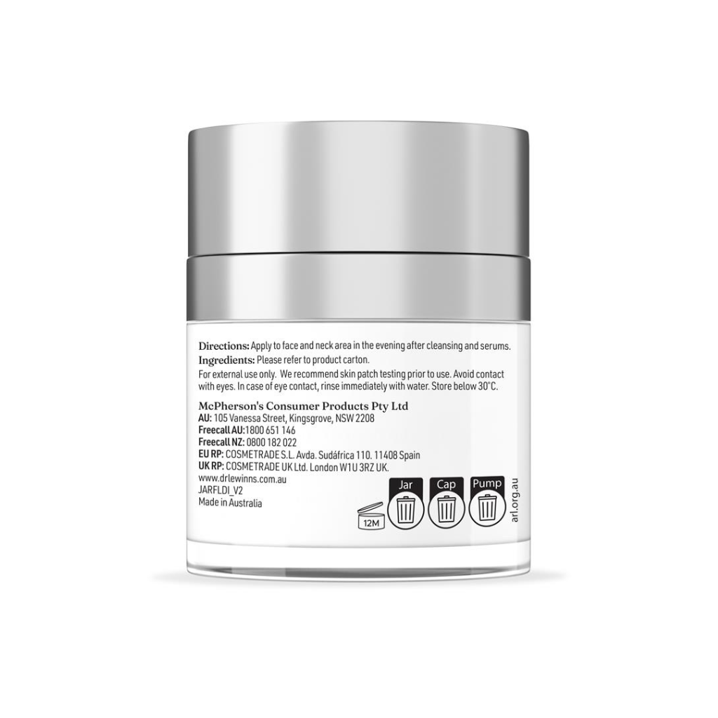 Dr. Lewinn's Smooth + Firm Double Intensity Night Cream 30g