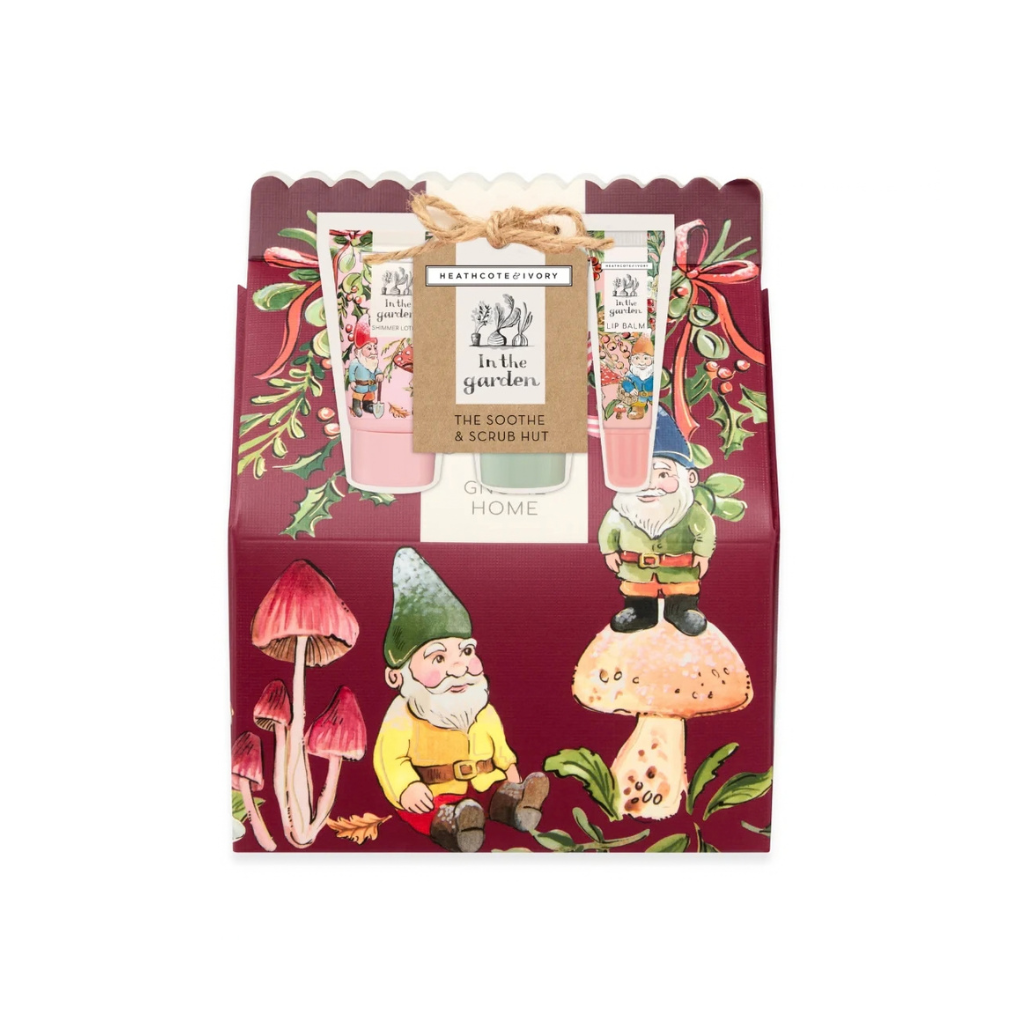 Heathcote & Ivory In The Garden Gnome Soothe & Scrub Set