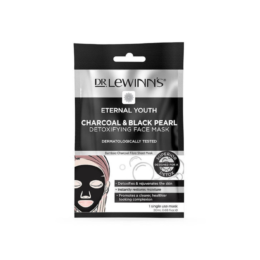 Dr. LeWinn's Eternal Youth Charcoal & Black Pearl Detoxifying Face Mask