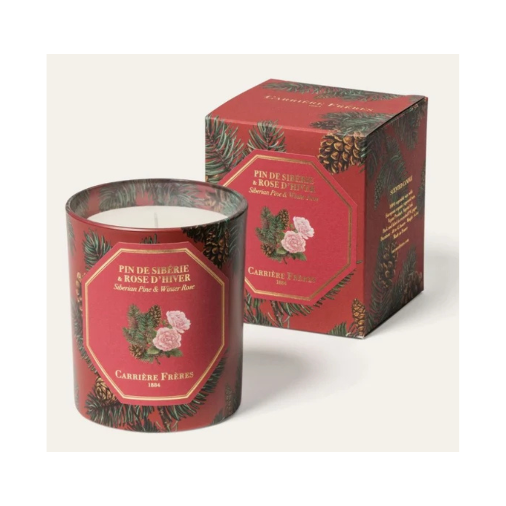 Carrière Frères Christmas Edition Siberian Pine & Winter Rose Candle