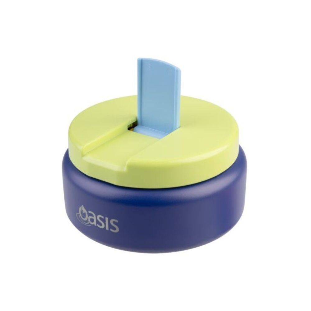 Oasis Food Flask - 230ml Peacock Blue