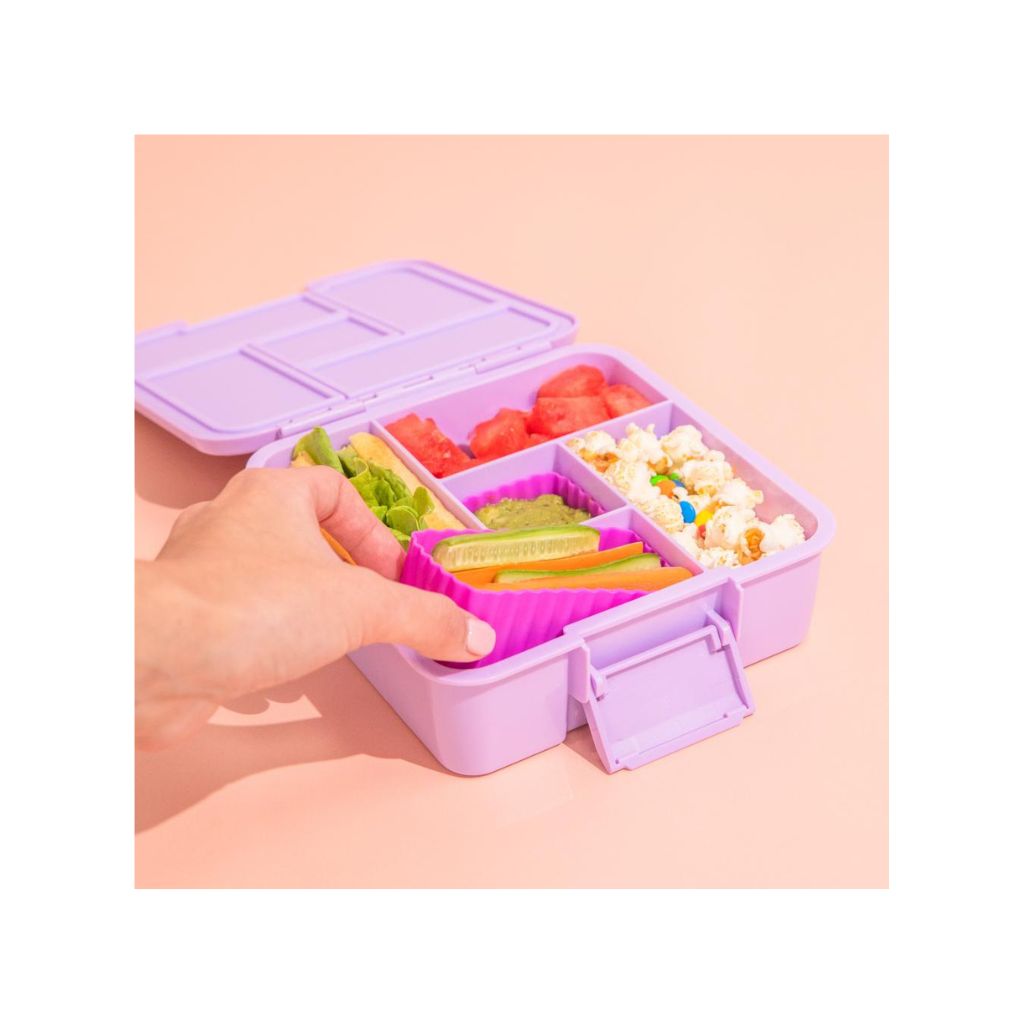 Montiico Feast Bento Cups 3pcs - Fuchsia