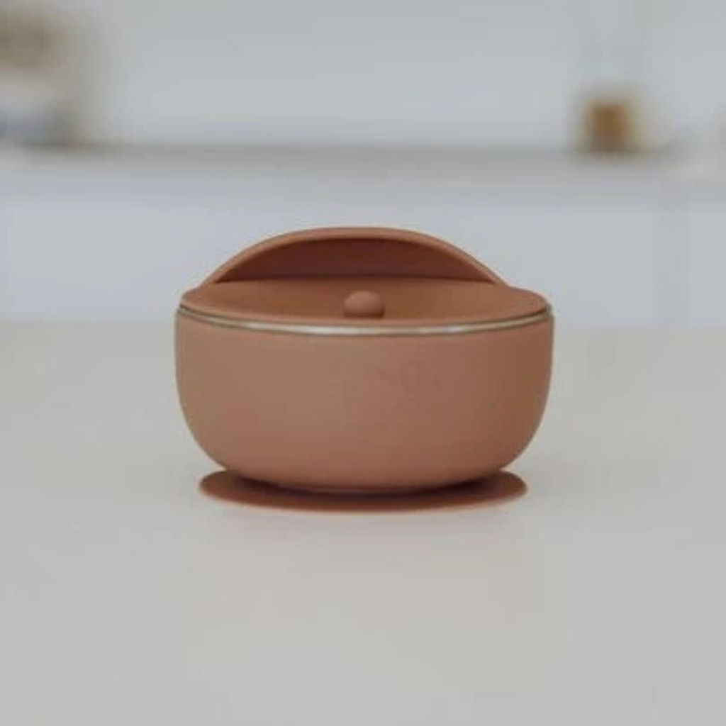 Ease.Baby Stainless Steel Suction Bowl with Lid