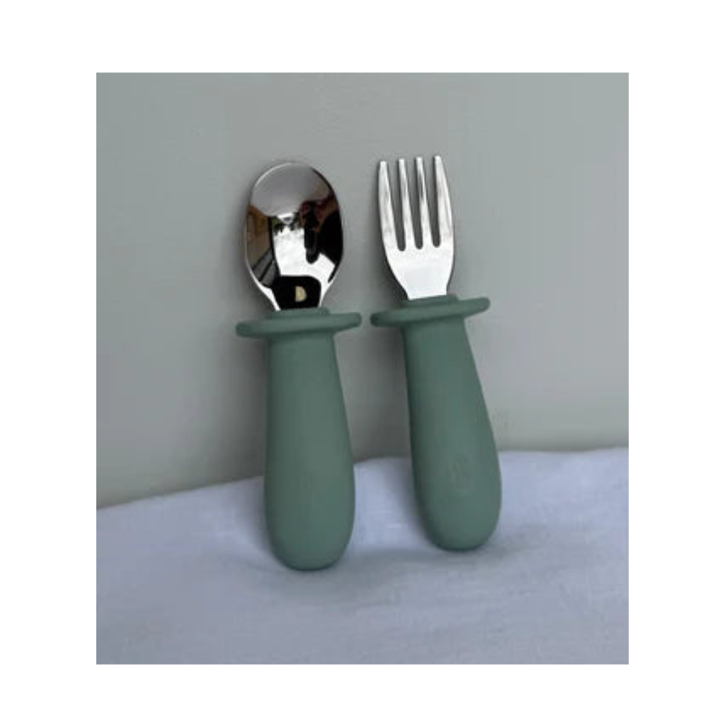 Ease.Baby Stainless Steel First Bite Cutlery Set
