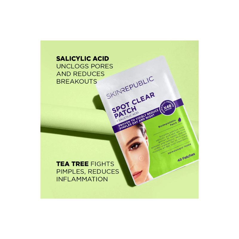 Skin Republic Spot Clear Salicylic Acid Patch 48 Pack