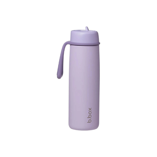 B.Box Insulated Flip Top Bottle Lilac Love 690ml