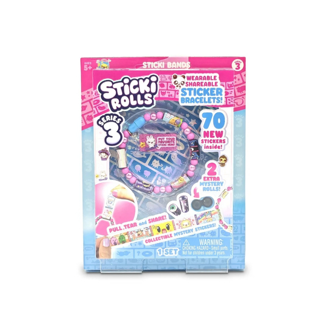 Sticki Rolls Sticki Bands Series 3 Assorted Styles