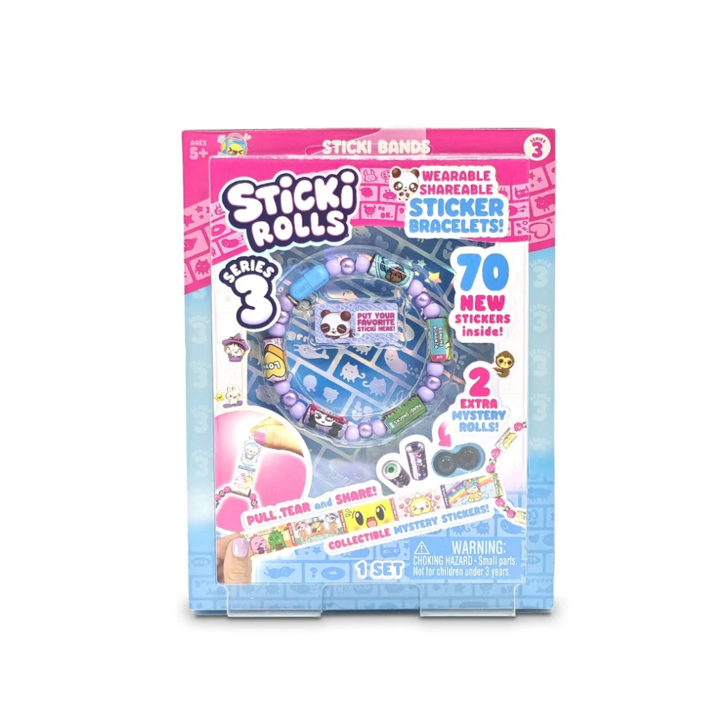 Sticki Rolls Sticki Bands Series 3 Assorted Styles