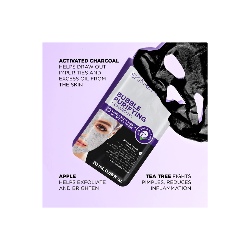 Skin Republic Bubble Purifying Charcoal Face Mask