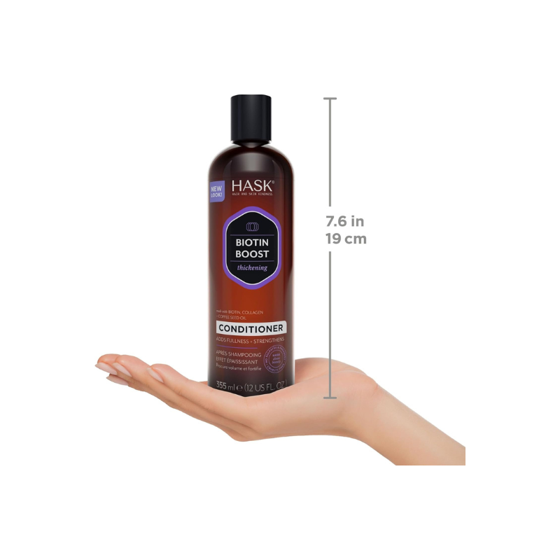 Hask Biotin Boost Conditioner 355ml