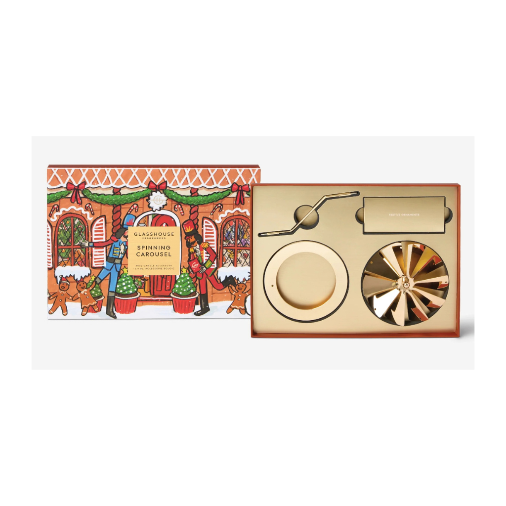 Glasshouse Christmas Spinning Carousel