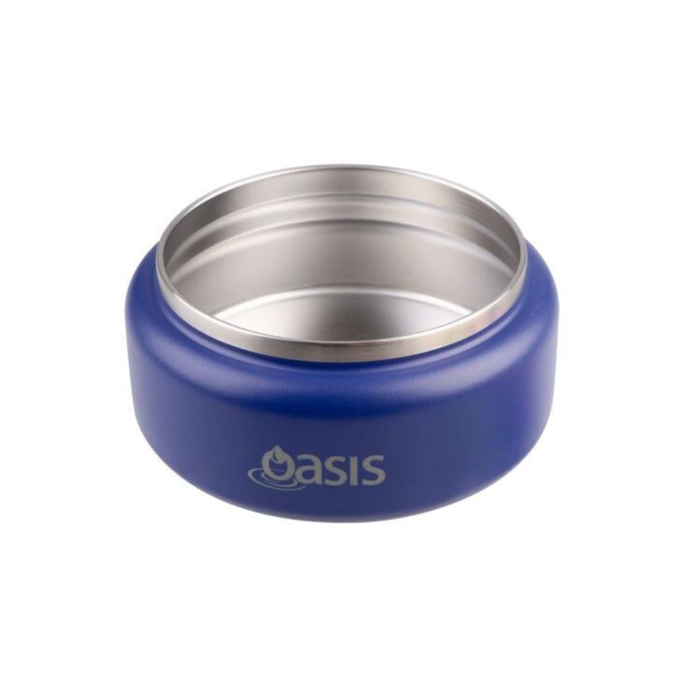 Oasis Food Flask - 230ml Peacock Blue