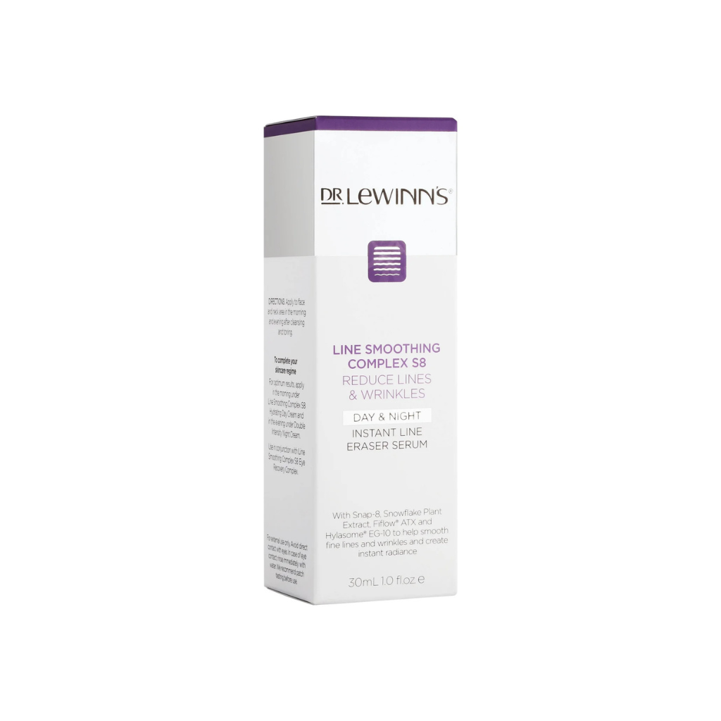 Dr. Lewinn's Line Smoothing Complex S8 Reduce Lines & Wrinkles Day & Night Instant Line Eraser Serum 30ml