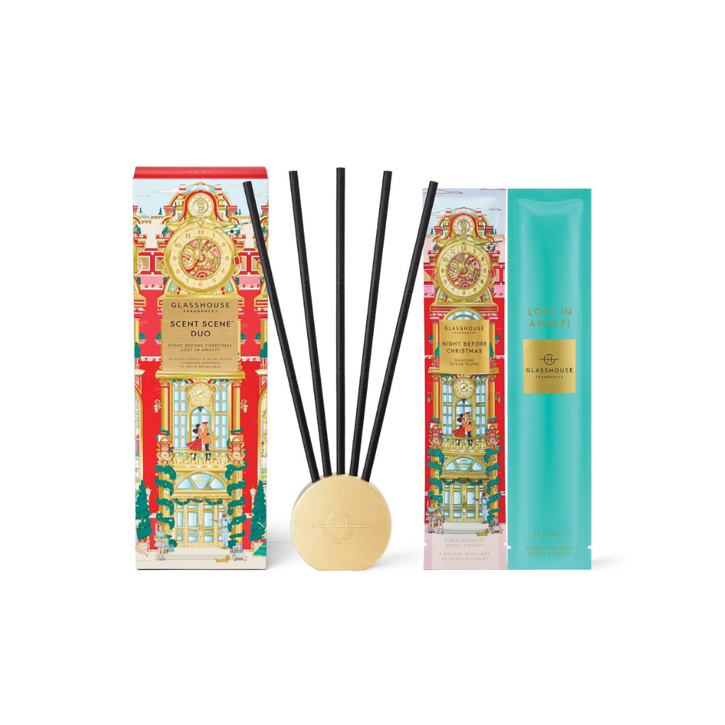 Glasshouse Fragrances Night Before Christmas & Lost In Amalfi Scent Scene Duo