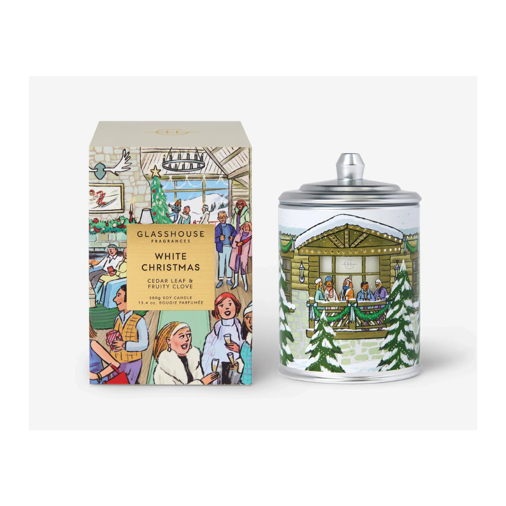 Glasshouse White Christmas Cedar Leaf & Fruity Clove