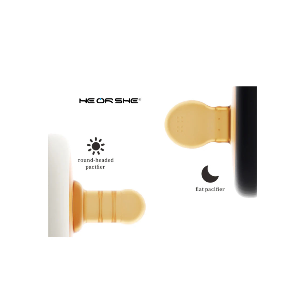 HEORSHE Day & Night Pacifier 3M+
