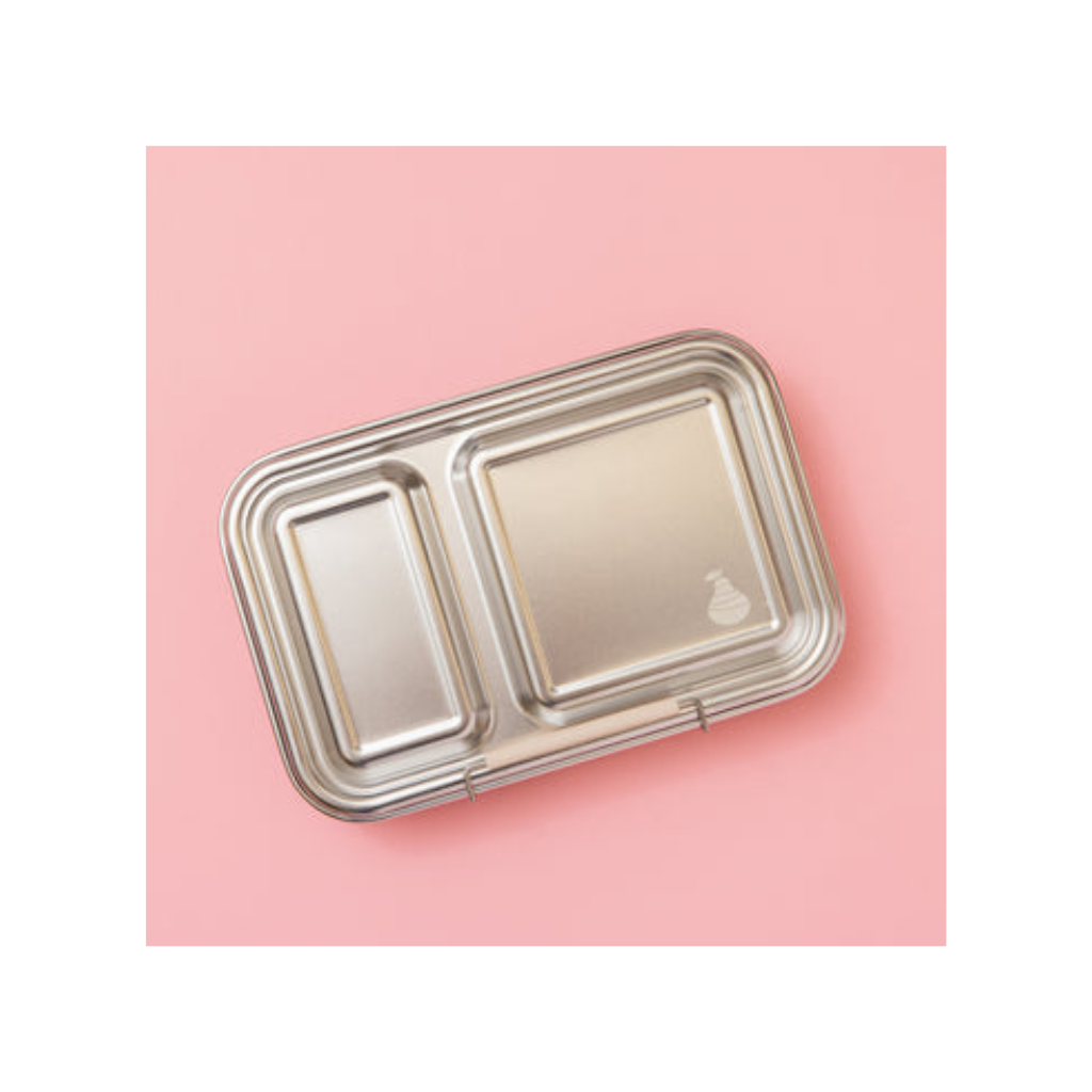 Nudie Rudie Two Compartment Leak Proof Lunch Box - Oatmeal