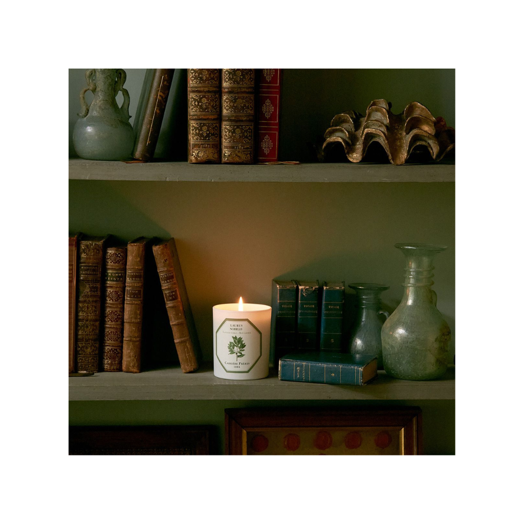 Carrière Frères Scented Candle Bay Laurel - Laurus Nobilis - 185 g