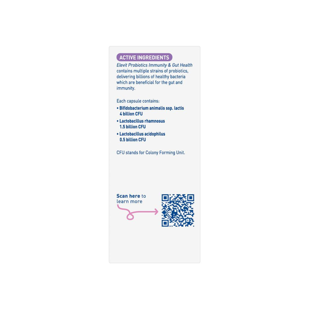Elevit Probiotics 30 Capsules