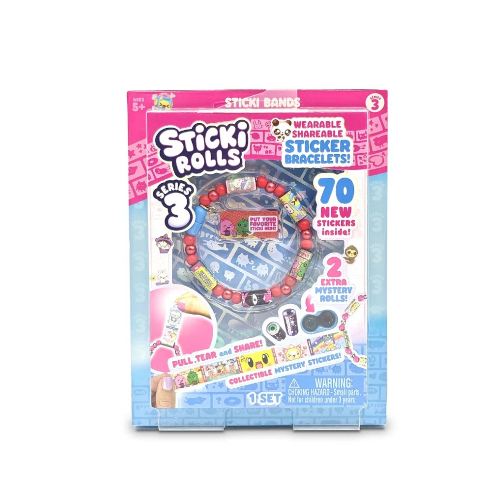 Sticki Rolls Sticki Bands Series 3 Assorted Styles