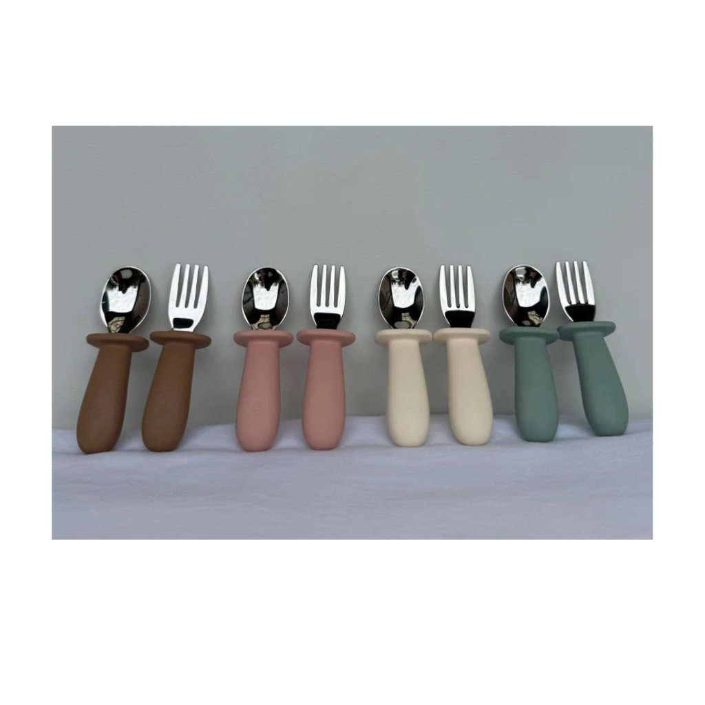 Ease.Baby Stainless Steel First Bite Cutlery Set
