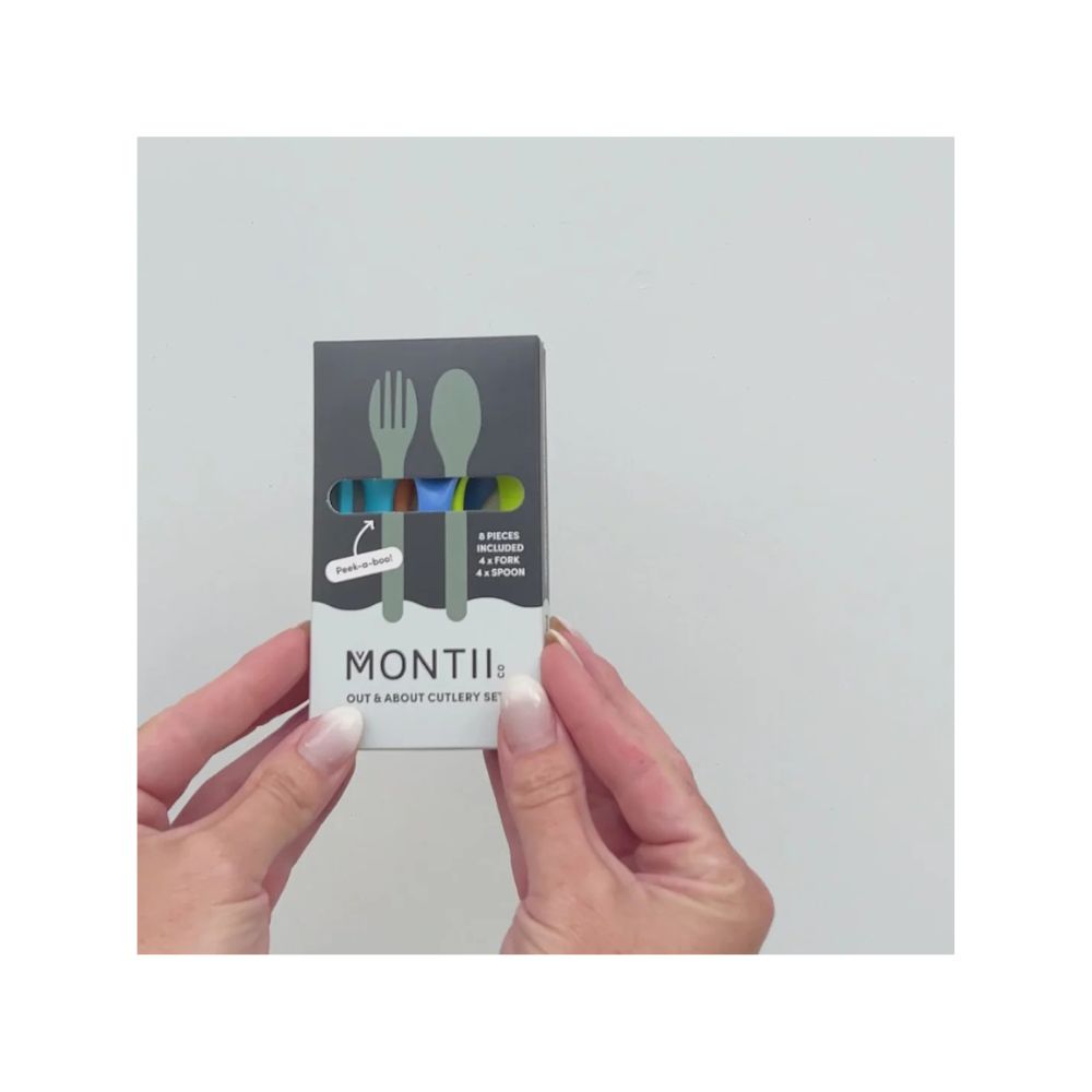 Montiico Out & About Cutlery Set - Burst