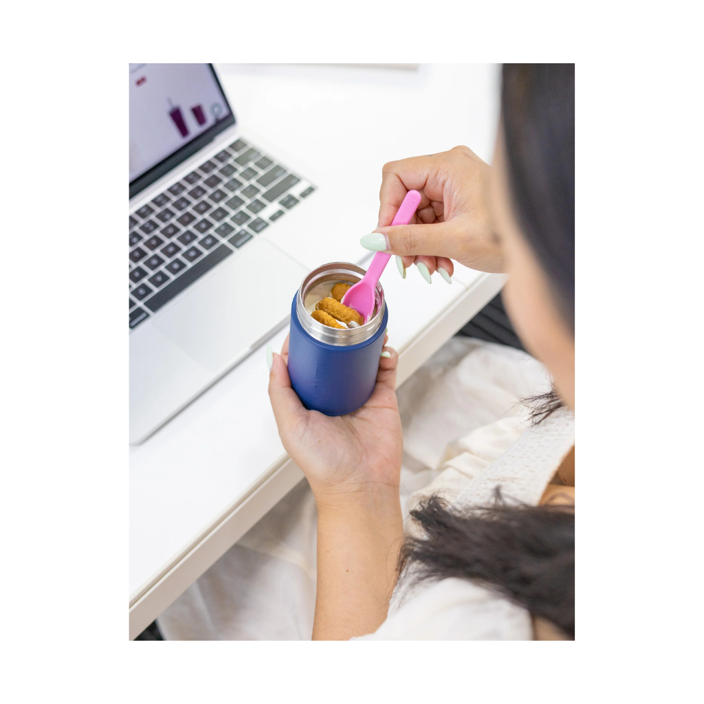 Montiico Insulated Snack Pot 260ml - Navy