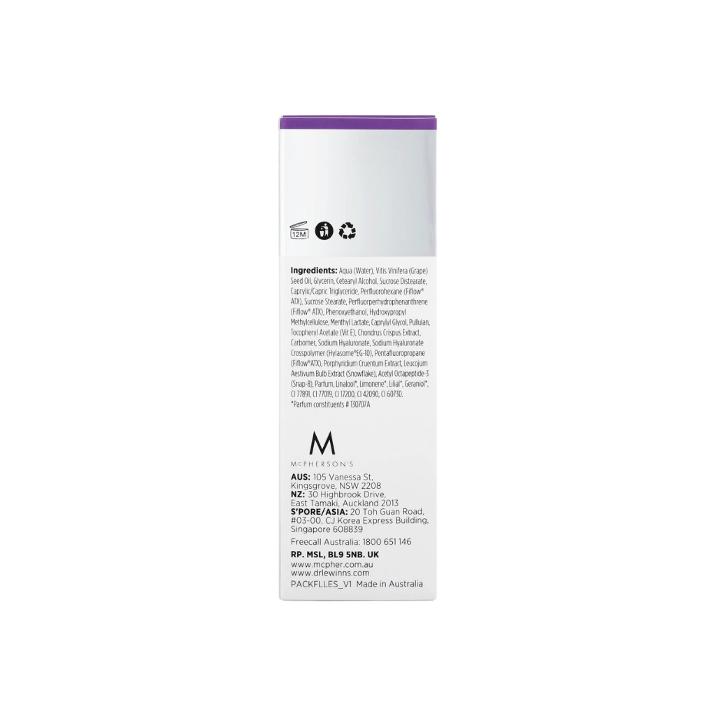 Dr. Lewinn's Line Smoothing Complex S8 Reduce Lines & Wrinkles Day & Night Instant Line Eraser Serum 30ml