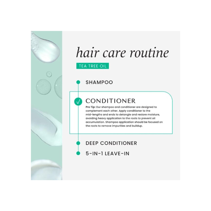 Hask Tea Tree Oil & Rosemary Invigorating Conditioner 355ml