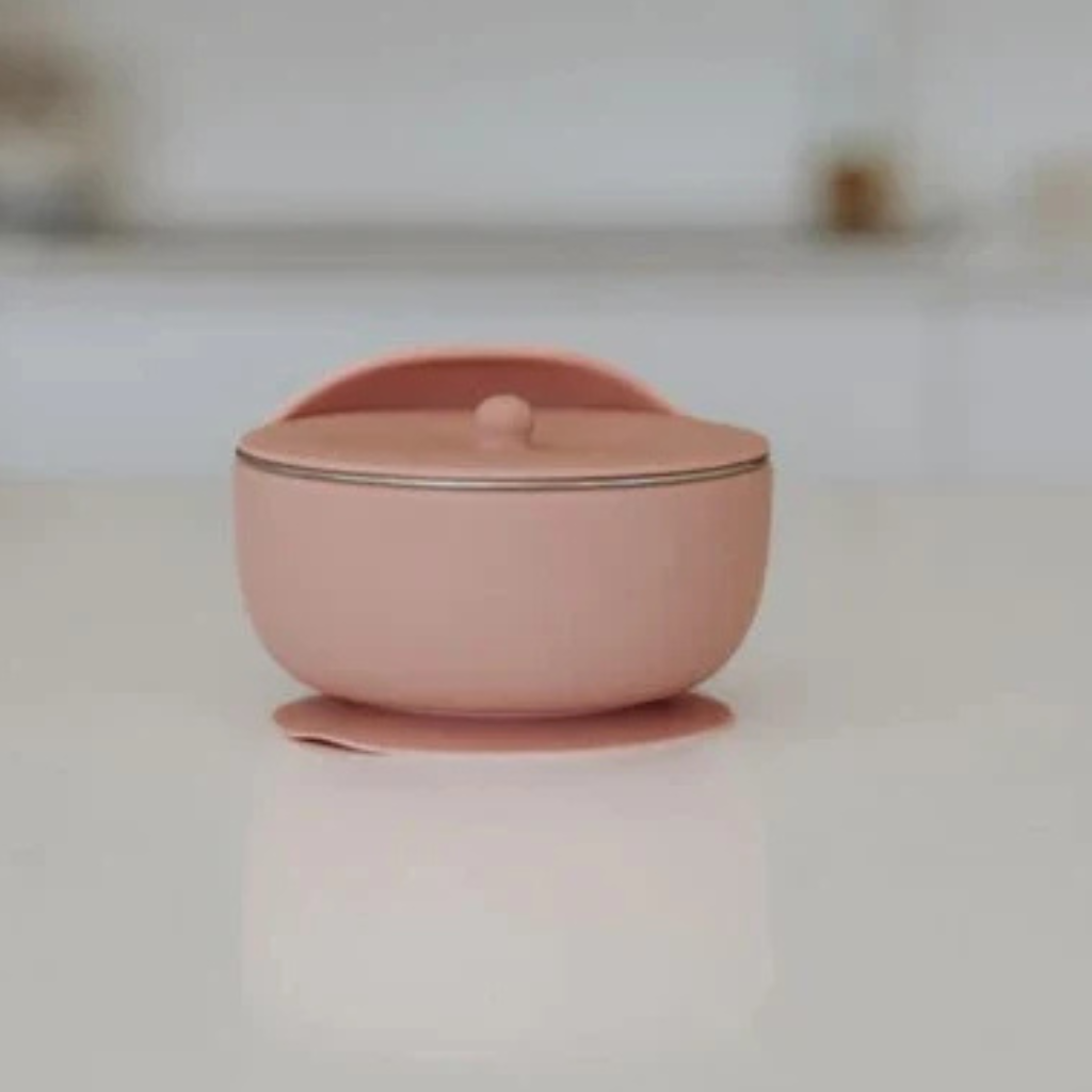 Ease.Baby Stainless Steel Suction Bowl with Lid
