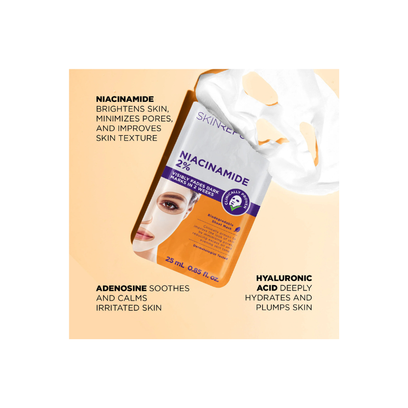 Skin Republic Niacinamide Sheet Mask 25ml