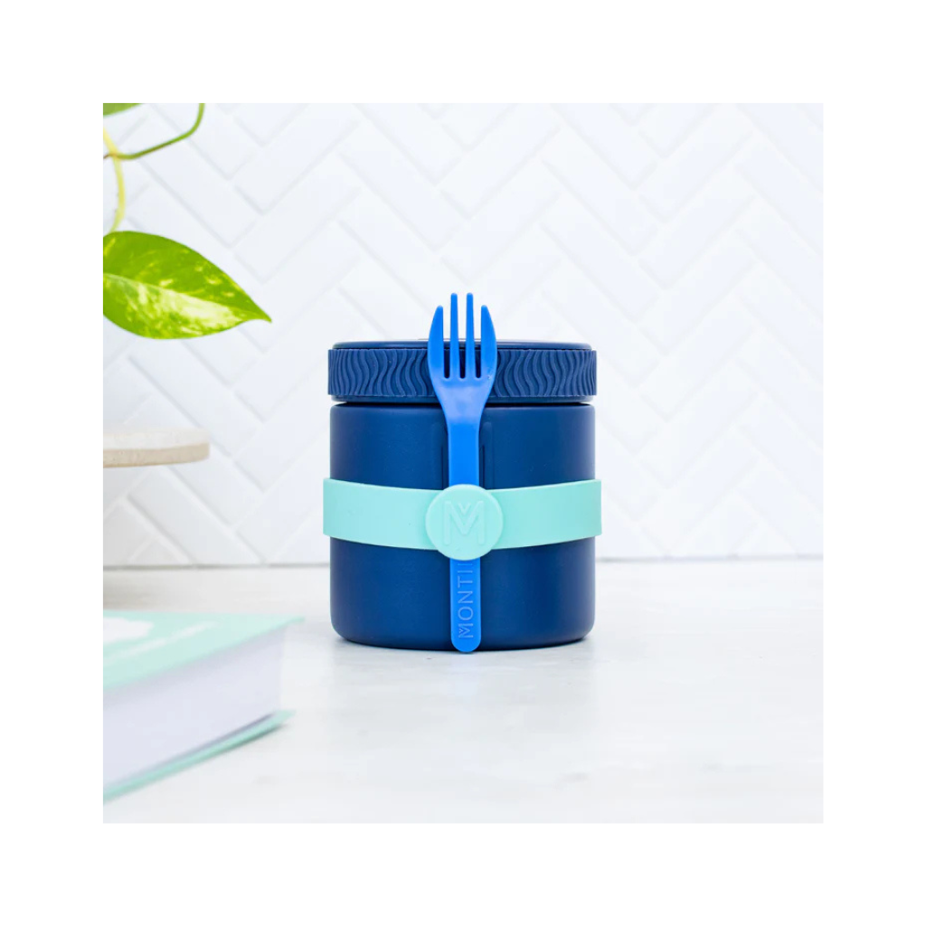 Montiico Insulated Food Jar 400ml - Navy