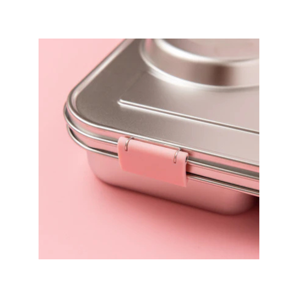 Nudie Rudie The Hot n Cold Hero Box Stainless Steel Lunchbox - Pink