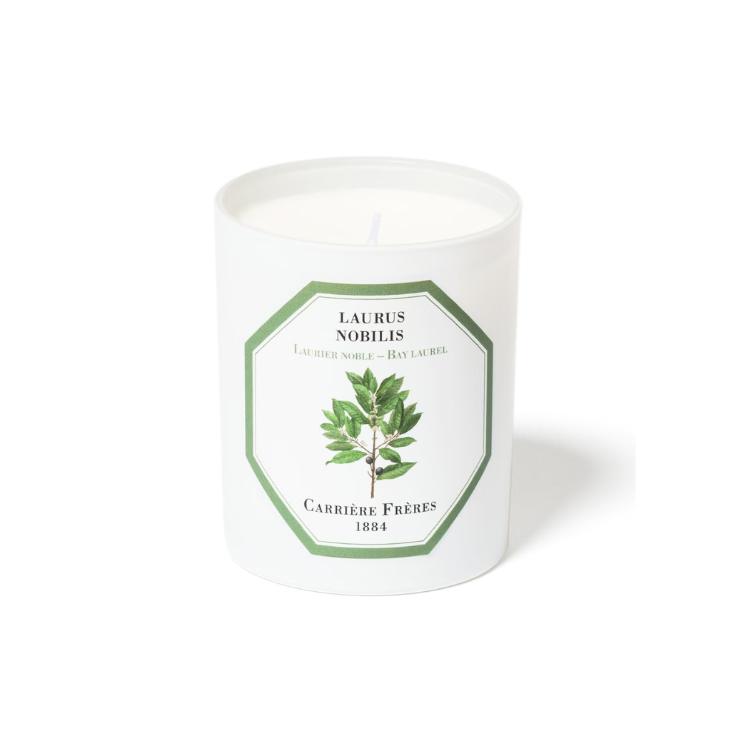 Carrière Frères Scented Candle Bay Laurel - Laurus Nobilis - 185 g