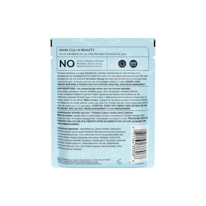 Hask Argan Oil Deep Conditioner Sachet 50g