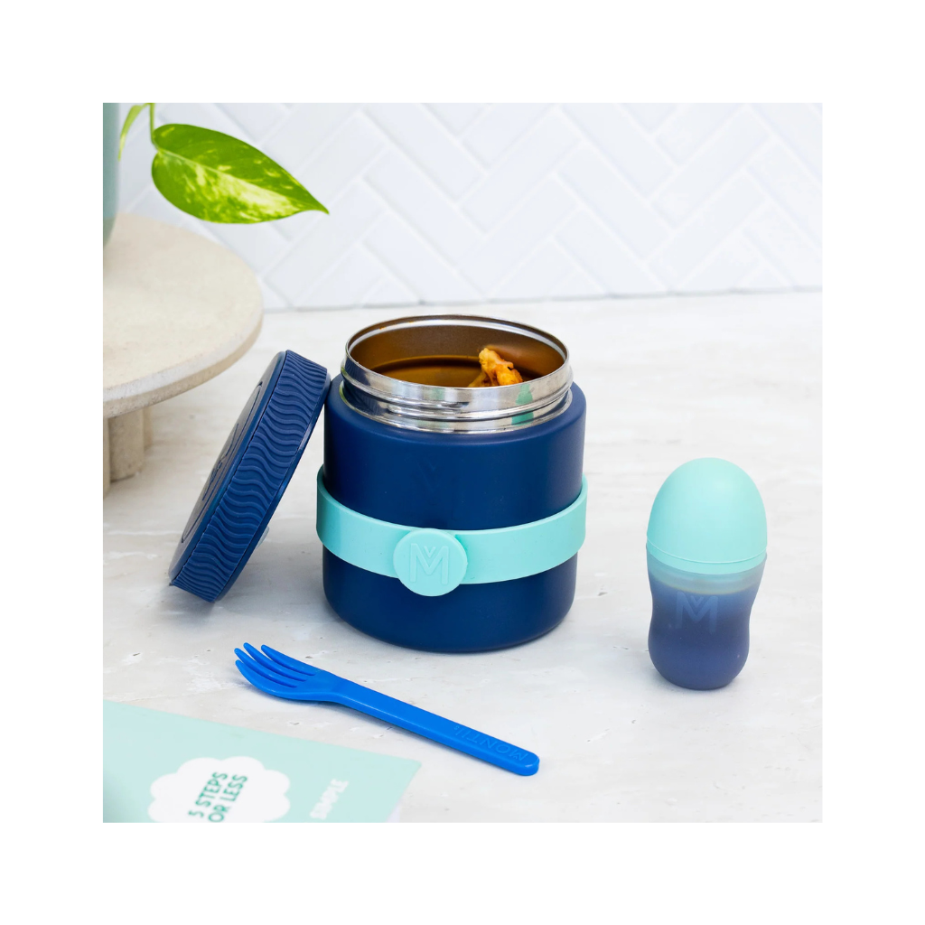 Montiico Insulated Food Jar 400ml - Navy