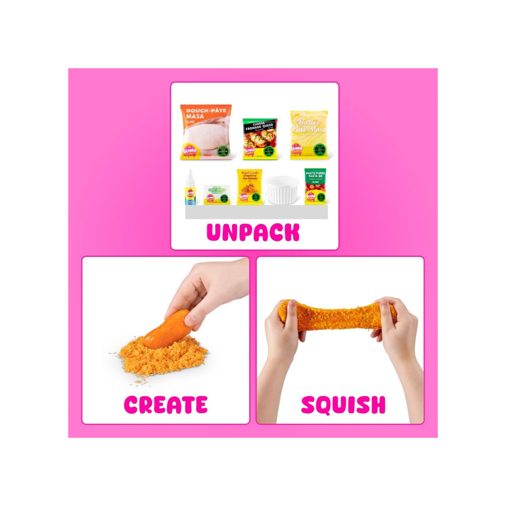 ZURU  Slime Mart Shopping Bag - Mozzarella Cheese