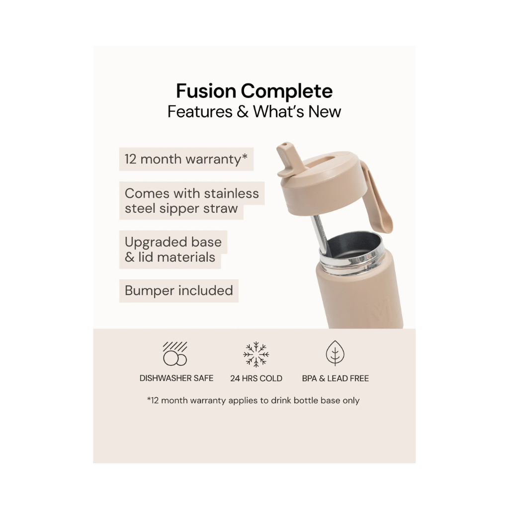 Montiico Fusion Drink Bottle Sipper 350ml - Splash
