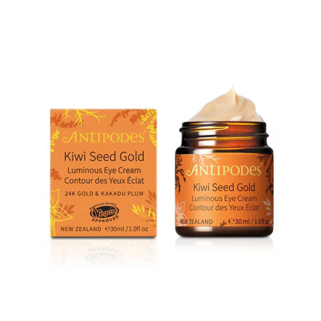 Antipodes Kiwi Seed Gold Luminous Eye Cream 30ml