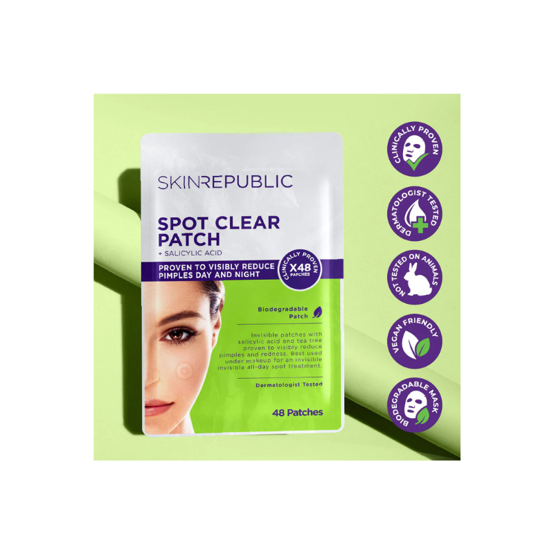 Skin Republic Spot Clear Salicylic Acid Patch 48 Pack