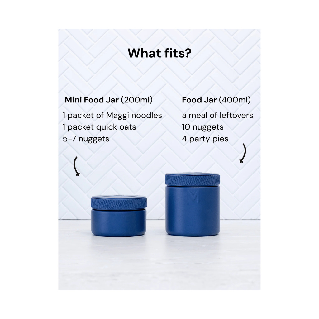 Montiico Insulated Mini Food Jar 200ml - Floss