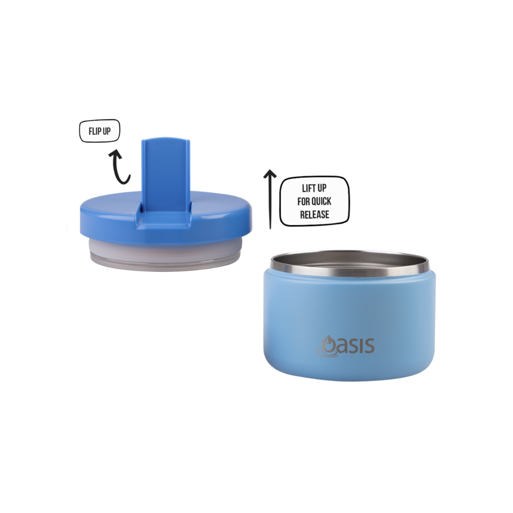Oasis Food Flask - 300ml Blue