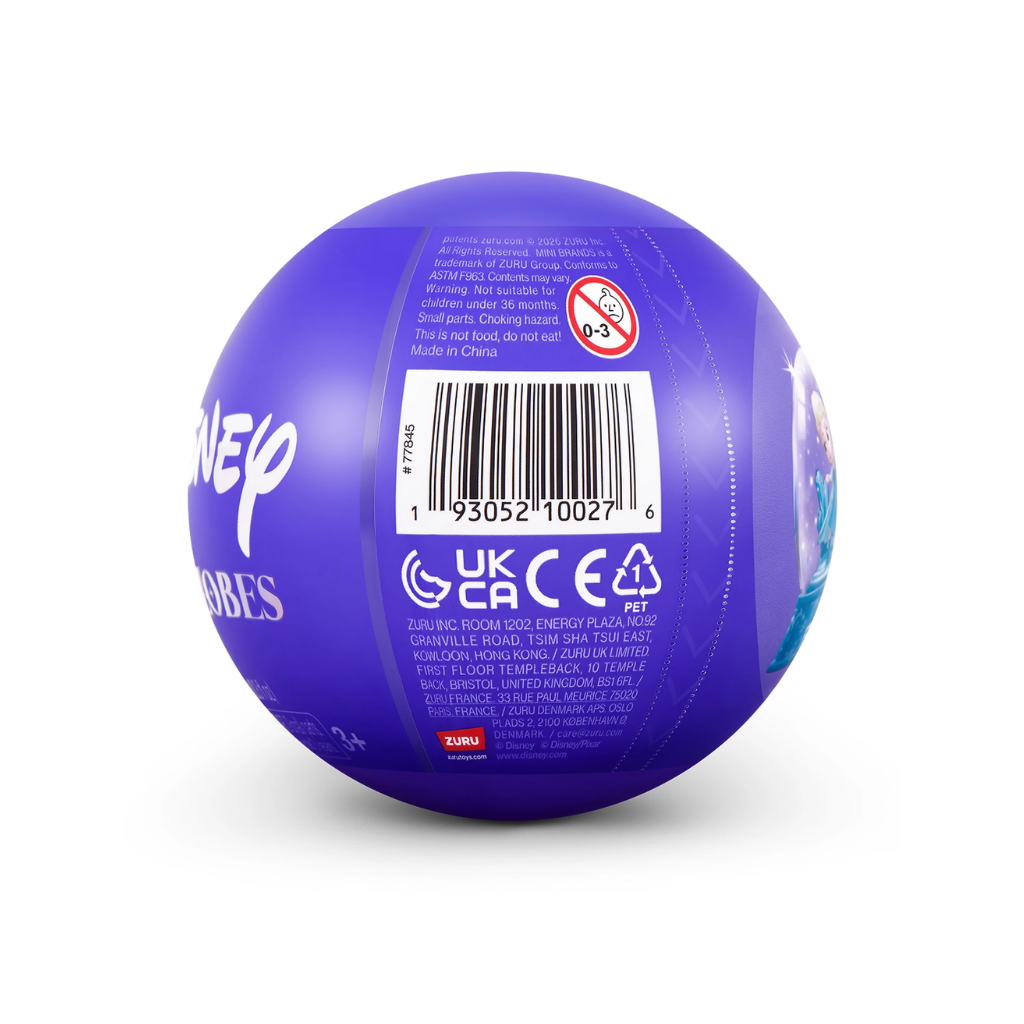ZURU Mini Brands Create Disney Snow Globe Series 1 Capsule - Assorted
