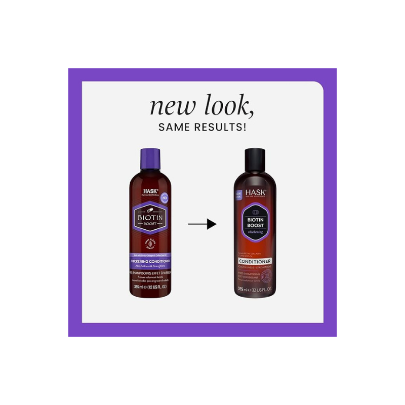 Hask Biotin Boost Conditioner 355ml