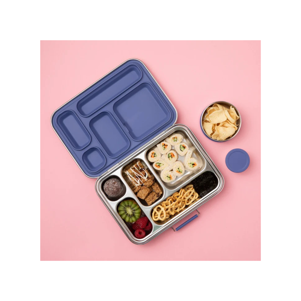 Nudie Rudie Five Compartment Leakproof Stainless Steel Lunch Box